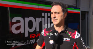 MotoGP, Romano Albesiano e a Aprilia: “Agora temos uma boa base” thumbnail