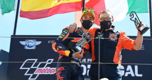 MotoGP, 2021, Jerez: Márquez e Rossi elogiam estreante maravilha Acosta thumbnail