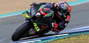 MotoGP, 2021, Le Mans: Dovizioso e Aprilia marcam segundo teste para Mugello thumbnail