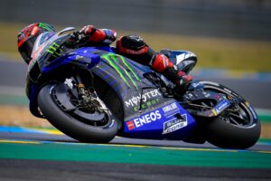 MotoGP, 2021, Le Mans: Quartararo lidera TL4, Honda Repsol caem thumbnail