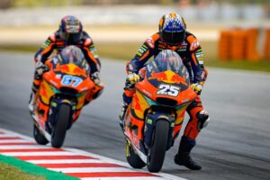 Moto2, 2021, Texas:Raul Fernández lidera Gardner no Warm Up thumbnail