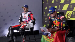 MotoGP, 2021, Catalunha: Miguel Oliveira e a conferência pós-corrida thumbnail