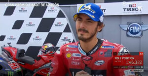 MotoGP, 2021, Aragón – Bagnaia (Pole): “Foi uma volta perfeita” thumbnail