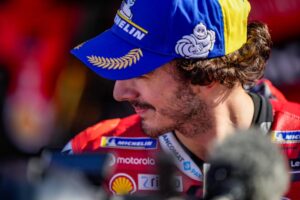 MotoGP, 2021, Valência: Bagnaia (2º): “Dou-me bem com os pneus médios” thumbnail