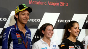 MotoGP: Maria Herrera e Ana Carrasco também agradecem a Valentino Rossi thumbnail