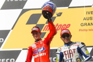 MotoGP – Os cinco rivais mais fortes de Valentino Rossi: Casey Stoner thumbnail