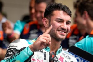 Moto3, 2022, França, TL2: Dennis Foggia melhora tempo e termina dia destacado na frente thumbnail