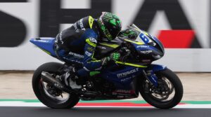 WSSP, Misano, TL1: Manzi  leva Triumph ao topo nas Supersport thumbnail