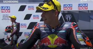 Moto2, Alemanha, Augusto Fernandez (1º): “ Hoje tudo foi perfeito” thumbnail