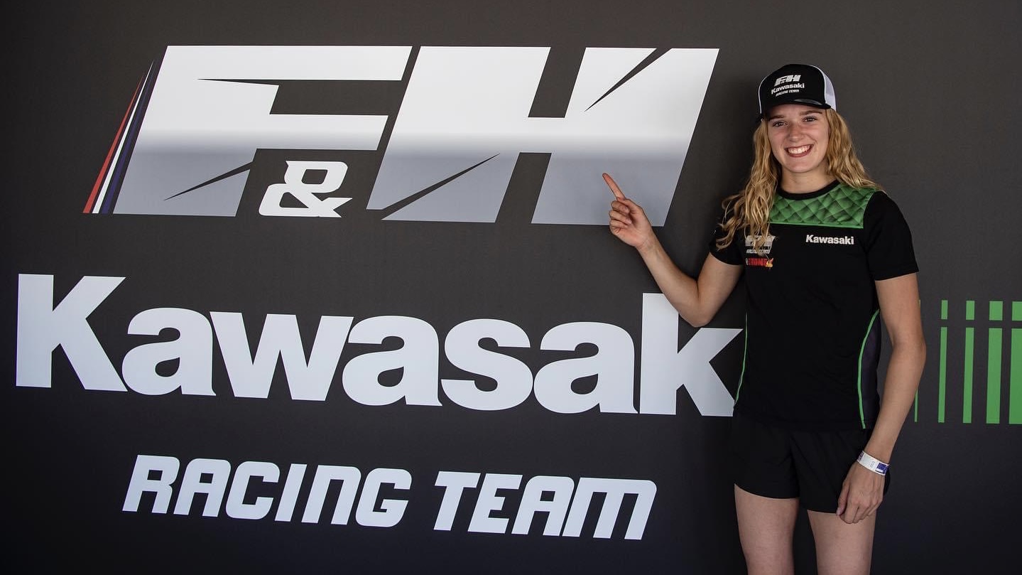 Motocross: Lotte Van Drunen assina com a F&H Racing Kawasaki thumbnail