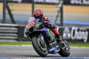 MotoGP, Tailândia, Fabio Quartararo (5º): “Penso que podemos lutar pelo pódio”   thumbnail