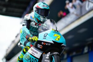 Moto3, Malásia, TL2: Dennis Foggia mantem-se no topo thumbnail