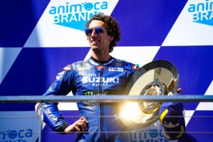 MotoGP, Álex Rins (1.º): “Demonstrámos que a Suzuki é forte e ganha corridas” thumbnail