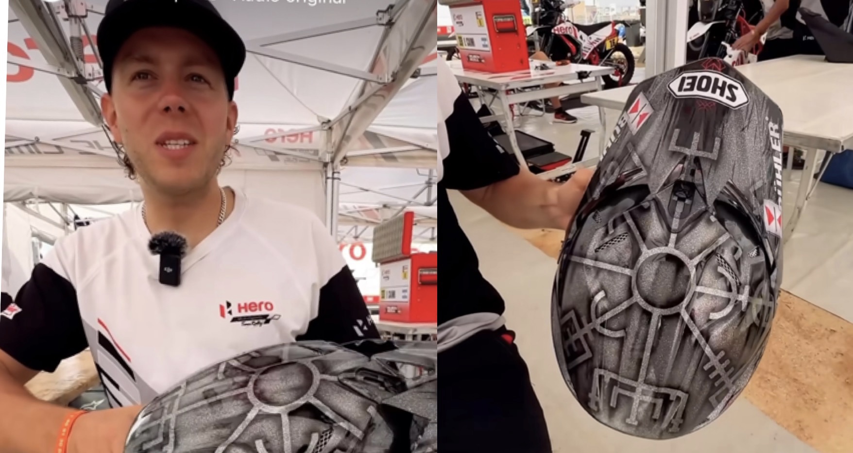 Vídeo Dakar: O que significa o símbolo ”Viking” no capacete de Sebastian Bühler? thumbnail