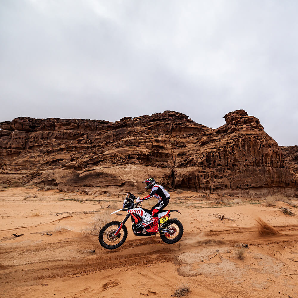 Dakar, Etapa 3, Franco Caimi, 17.º: “Não me senti muito confortável com a moto” thumbnail