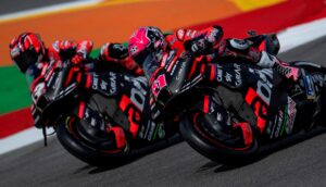 MotoGP, Rivola sobre a ‘dobradinha’ Aprilia: “Dias como este são bem-vindos”. thumbnail