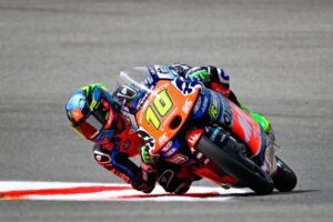 Moto3, Estados Unidos, T1: Diogo Moreira é o primeiro líder do fim de semana thumbnail