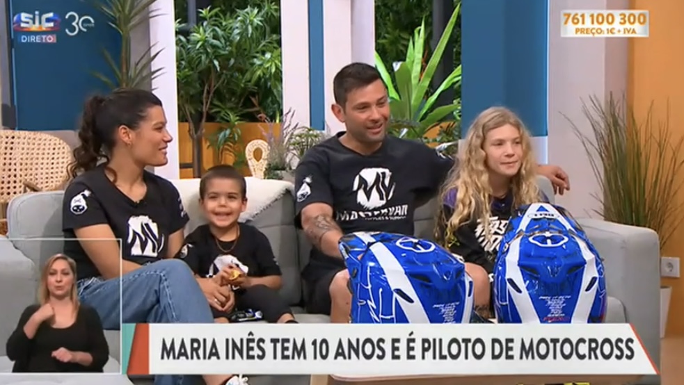 Vídeo Motocross: Maria Inês Gandum esteve na SIC! thumbnail