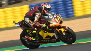 Moto2, França, Corrida: Arbolino tira máximo partido da queda de Acosta thumbnail