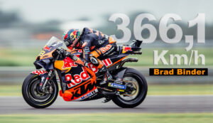 As MotoGP muito próximas da velocidade máxima de 370 Km/h thumbnail