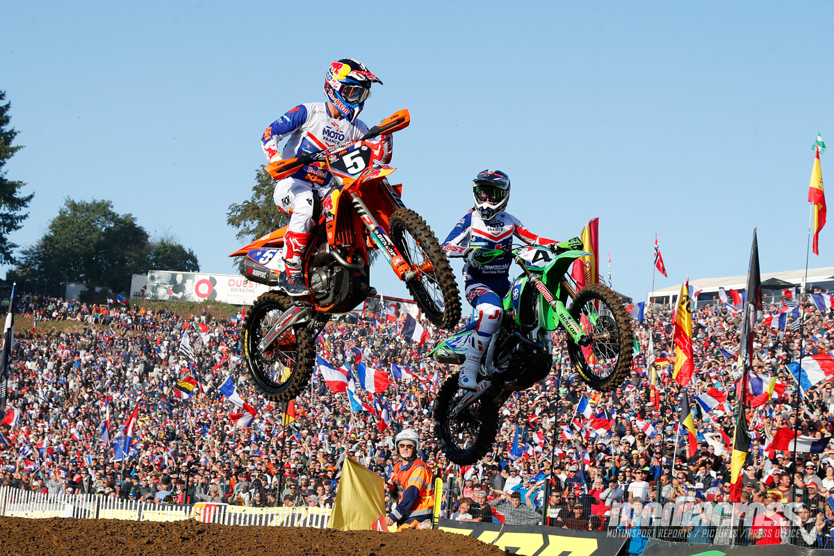 Romain Febvre vence na Bélgica pelo Mundial de Motocross 2023