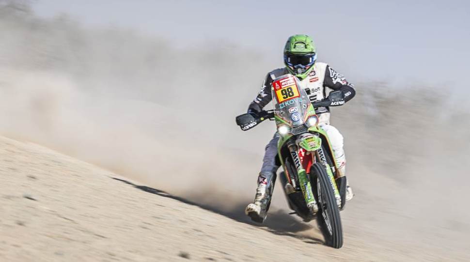 Dakar, Etapa 5: Mason Klein voou nas dunas para quinto thumbnail