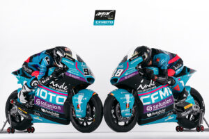 MotoGP: CFMOTO Aspar Racing Team revela cores das equipas de Moto2 e Moto3 thumbnail