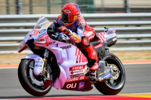 MotoGP, Aragão, Sprint: Marc Márquez comemora a sua primeira vitória na Ducati thumbnail