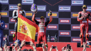 WSBK, Álvaro Bautista tem fim de semana “quase perfeito” e vence a corrida 2 em Aragão thumbnail