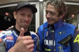 MotoGP, Valentino Rossi e Casey Stoner estiveram juntos no MotoRanch thumbnail