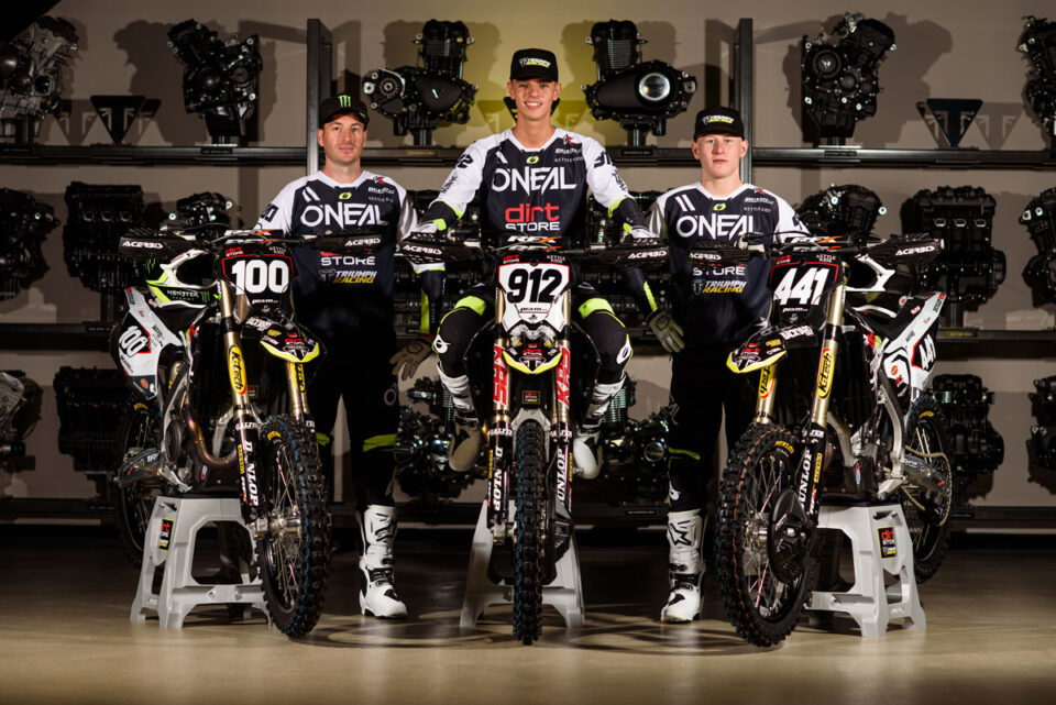 MX: Triumph faz parceria com a Dirtstore Racing Team thumbnail