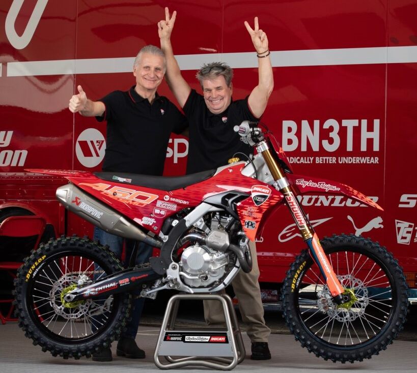 AMA Supercross: Parceria entre a Ducati e a Troy Lee Design Motorsports thumbnail