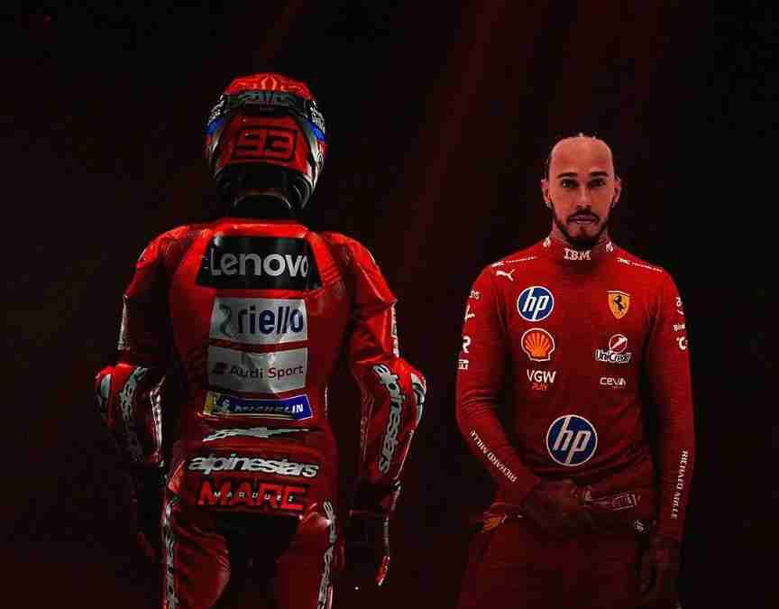 MotoGP: Incredibile! Marc Márquez e Lewis Hamilton, do sonho à realidade thumbnail