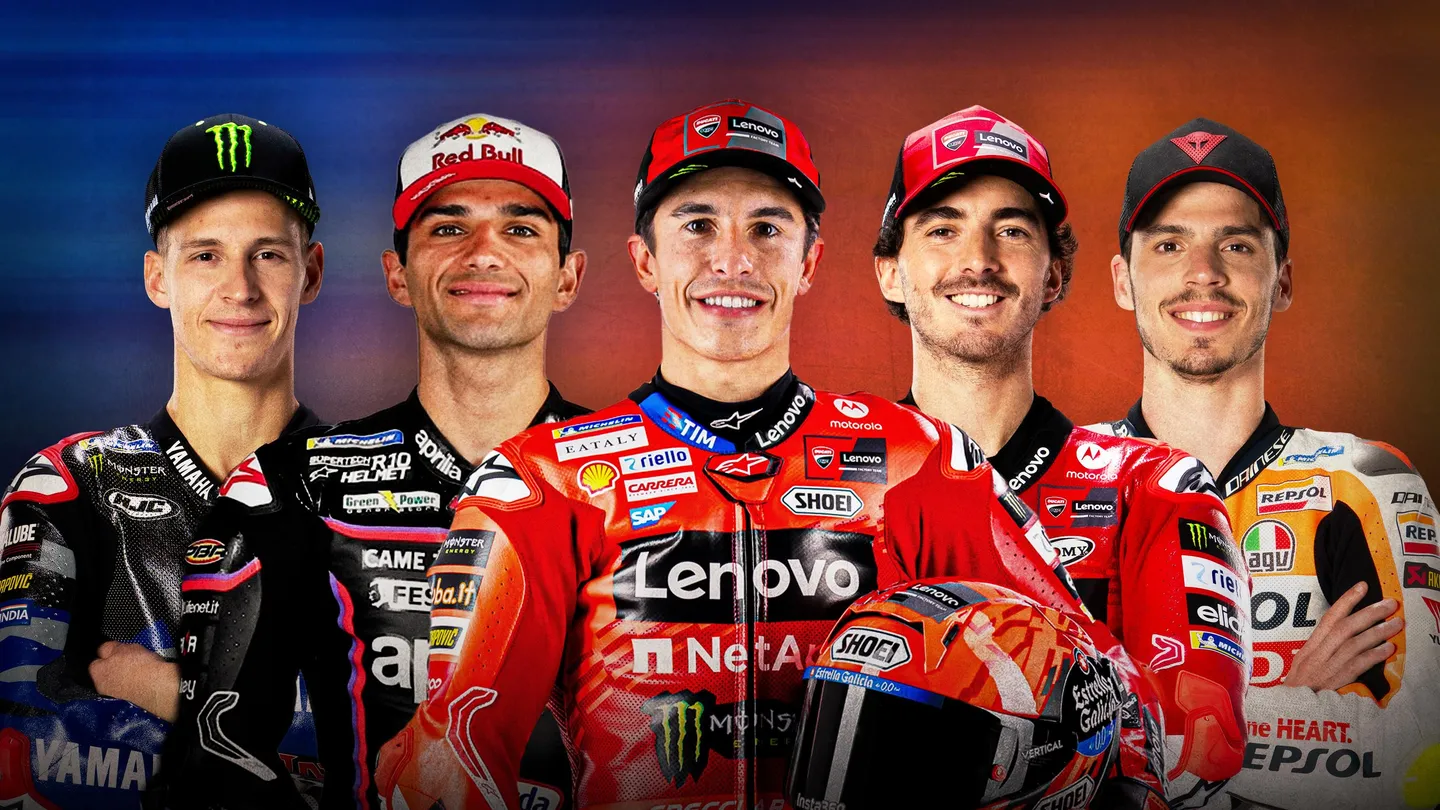 MotoGP: Cinco? Martín, Quartararo, Bagnaia, Mir e Márquez são os campeões em 2025 thumbnail