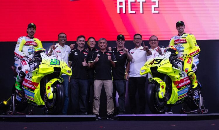 MotoGP: Pertamina VR46 revela as novas motos de Di Giannantonio e Morbidelli