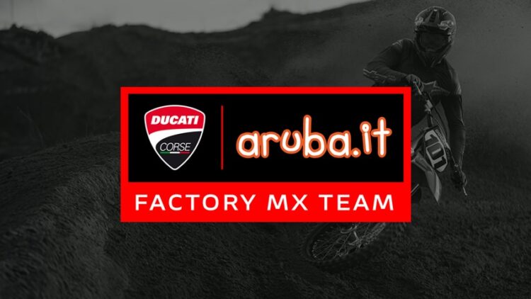 MXGP: Patrocinador oficial da Ducati será a Aruba.it em 2025