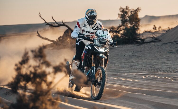 Africa Eco Race: Aprilia lidera com duas motos no top 3