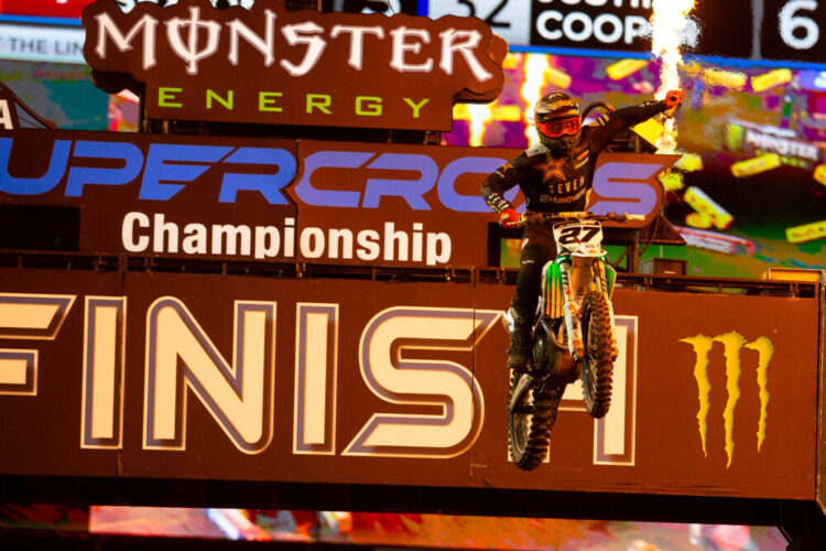 AMA Supercross 450: Malcolm Stewart, a surpresa da noite em Tampa