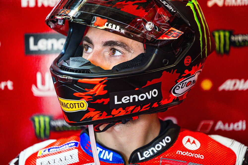 MotoGP, Francesco Bagnaia: “Tomei a decisão errada de escolher a frente macia” thumbnail