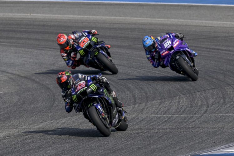 MotoGP: Escolha de pneus estragou a corrida dos pilotos Yamaha, segundo Meregalli