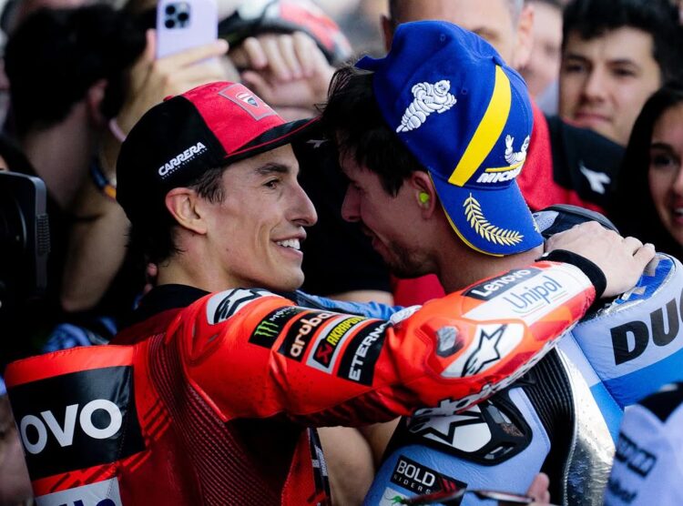 MotoGP: Apesar da queda Marc Márquez ficou “muito feliz e orgulhoso do Alex pela vitória”