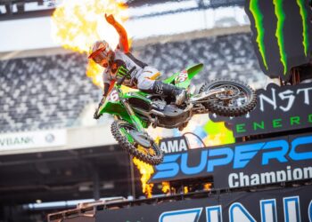 AMA Supercross: Seth Hammaker é o novo líder da Divisão Leste de 250SX