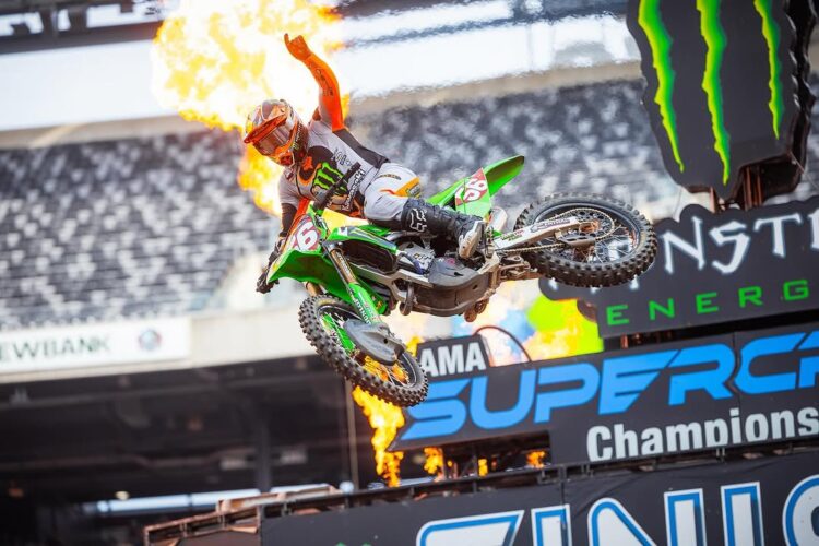 AMA Supercross: Seth Hammaker é o novo líder da Divisão Leste de 250SX