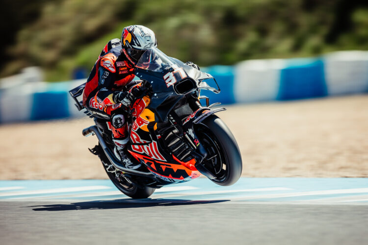 MotoGP: KTM esteve a trabalhar para o futuro a longo prazo nos testes de Jerez