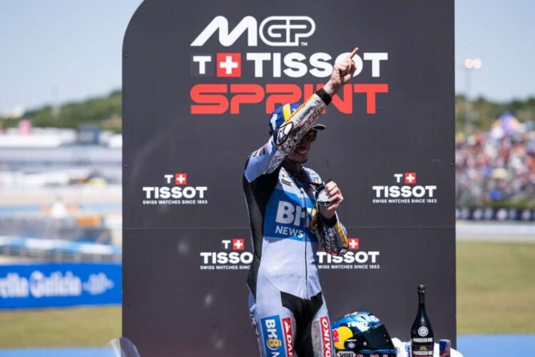 MotoGP, Alex Márquez: “A multa? Pago com o bónus do pódio”
