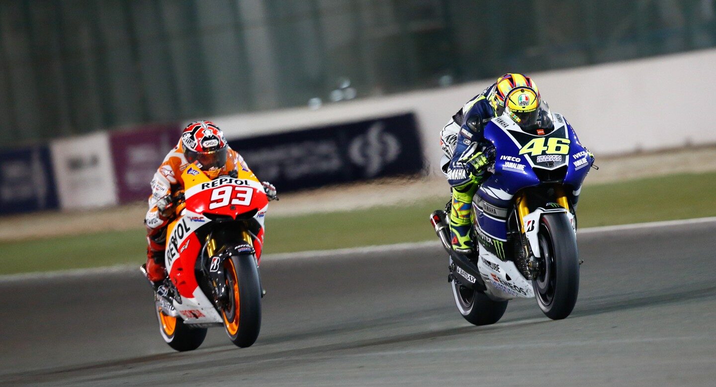 MotoGP: Recordar, a grande luta entre Marc Márquez e Valentino Rossi no Qatar thumbnail