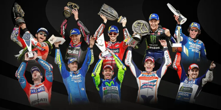 MotoGP: Últimas 10 rondas em Silverstone com 10 vencedores diferentes