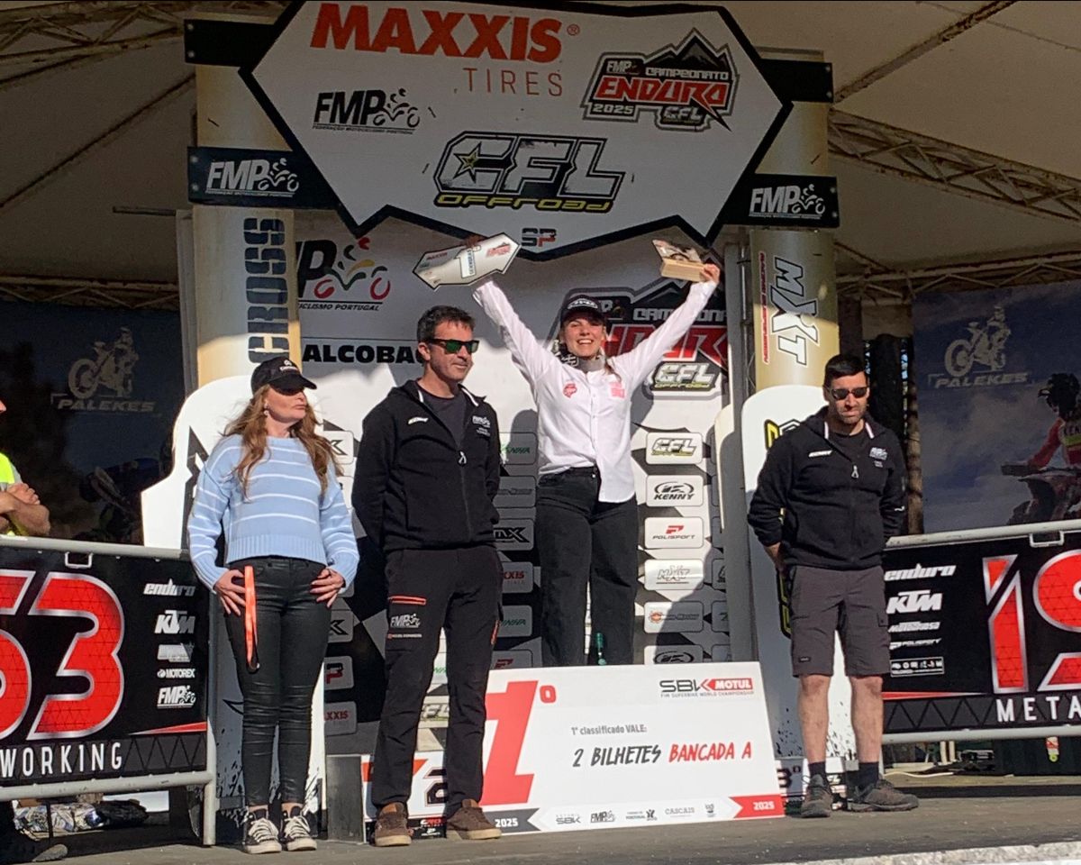 CN Enduro: Mariana Afonso conquista título nacional em Alcobaça thumbnail