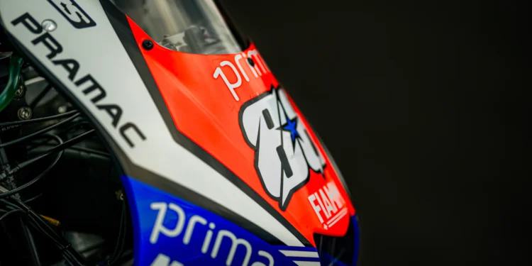 MotoGP: Moto de Miguel Oliveira com pintura especial em homenagem à Alpine