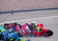 MotoGP: Caótico! GP da Alemanha com apenas 10 pilotos a terminar a prova